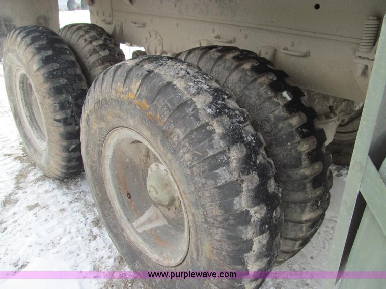 image for item E3637 1972 Am General five ton dump truck