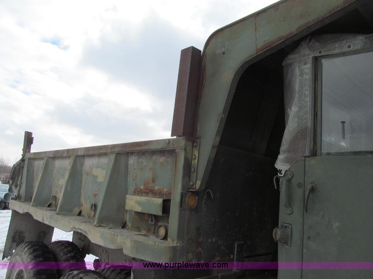 image for item E3637 1972 Am General five ton dump truck