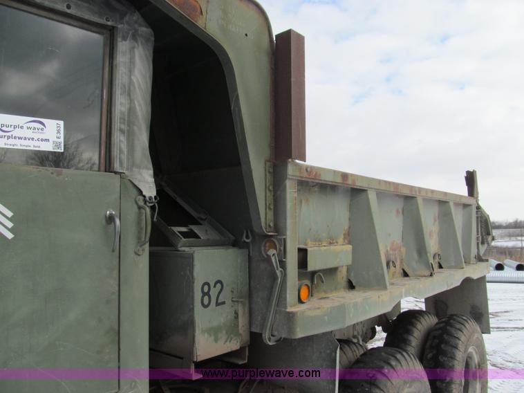 image for item E3637 1972 Am General five ton dump truck