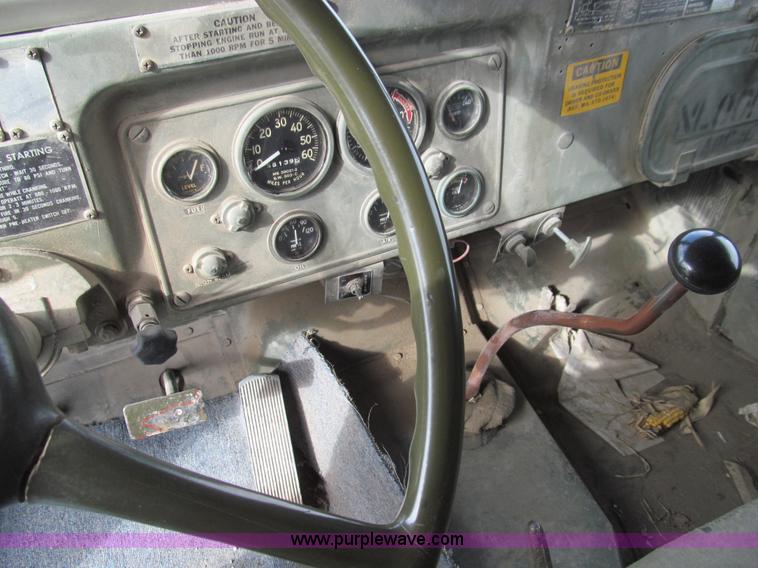 image for item E3637 1972 Am General five ton dump truck