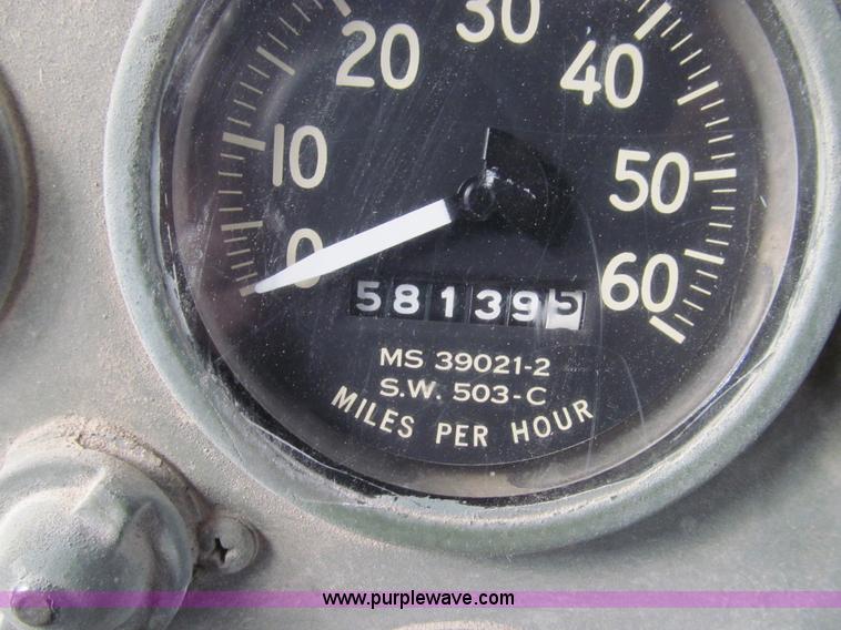 image for item E3637 1972 Am General five ton dump truck