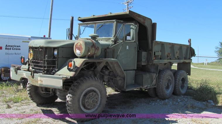 image for item E3637 1972 Am General five ton dump truck