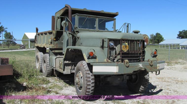image for item E3637 1972 Am General five ton dump truck