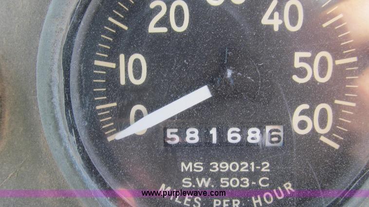 image for item E3637 1972 Am General five ton dump truck