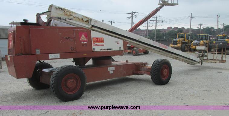 image for item E7335 2001 Snorkel TB80RD24X4 boom lift