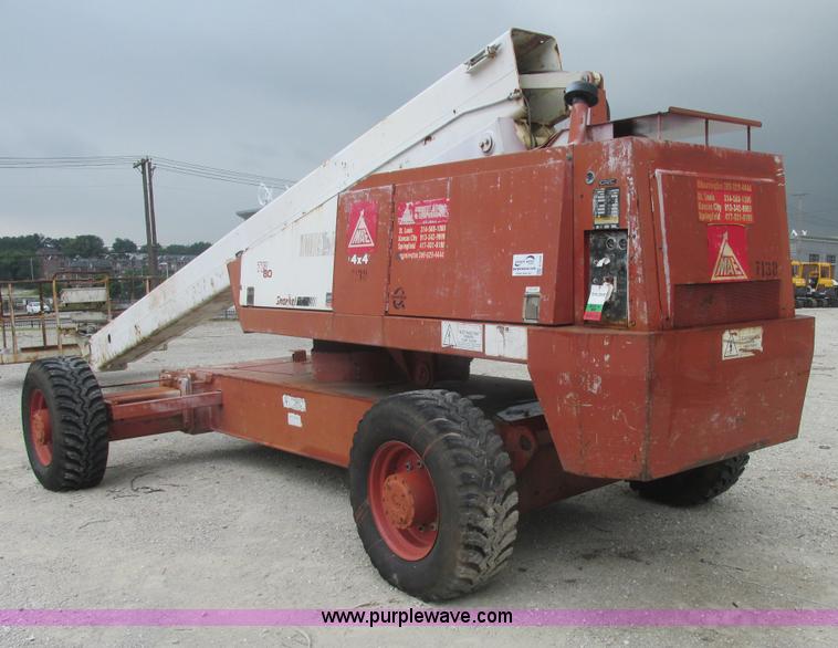 image for item E7335 2001 Snorkel TB80RD24X4 boom lift