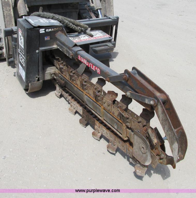 image for item F5222 Bradco 625 skid steer trencher attachment