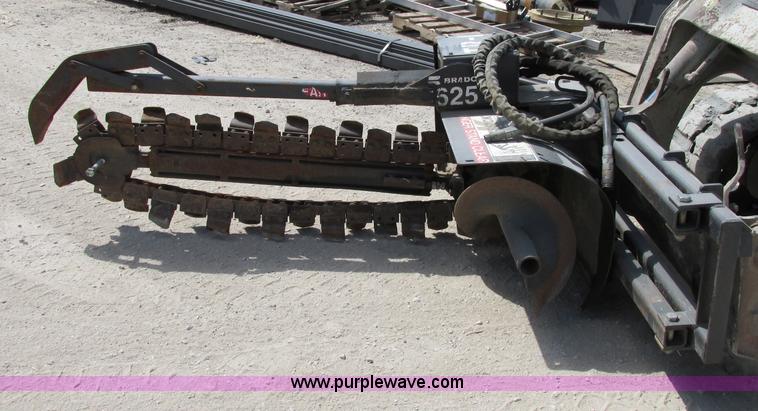 image for item F5222 Bradco 625 skid steer trencher attachment