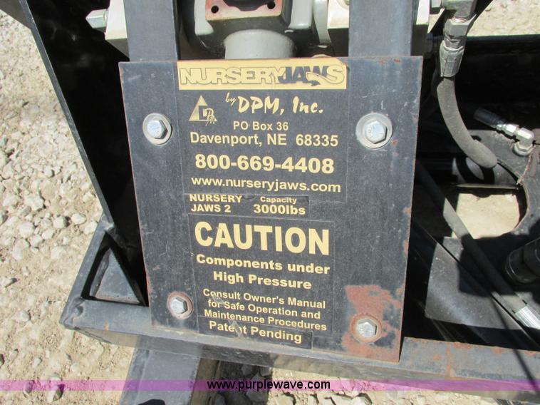 image for item F5224 Skid steer nursery jaws