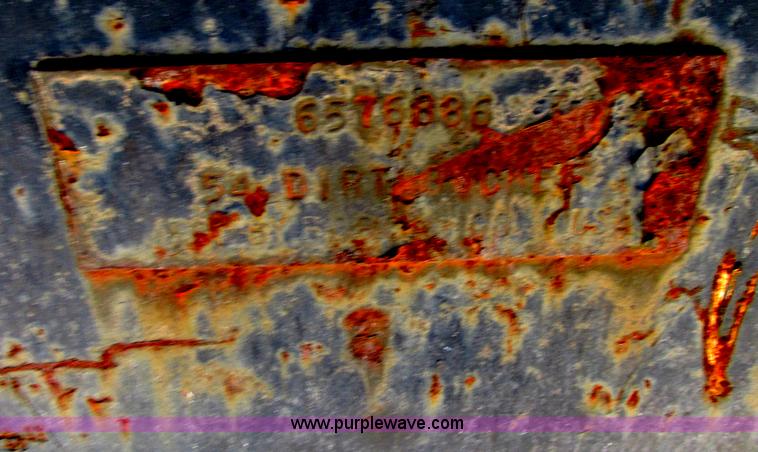 image for item F5226 54" skid steer dirt bucket