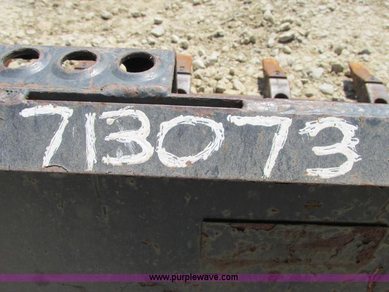 image for item F5226 54" skid steer dirt bucket