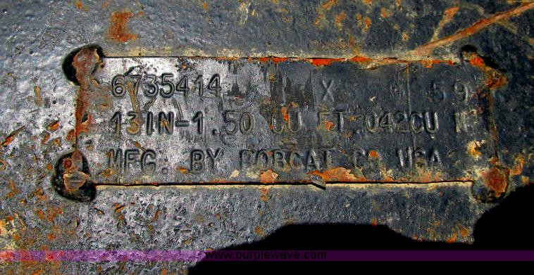 image for item F5229 13" excavator bucket