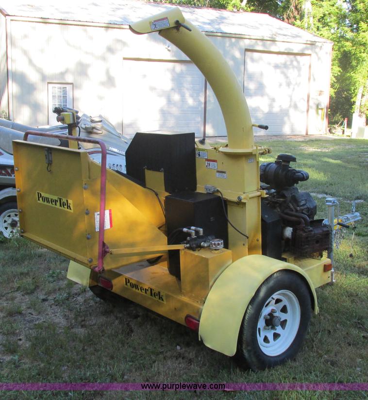 image for item F5231 Powertek 727 commercial wood chipper