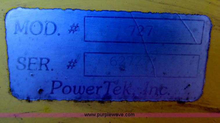 image for item F5231 Powertek 727 commercial wood chipper