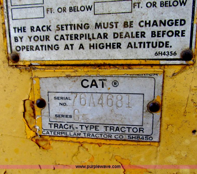 image for item F5236 1963 Caterpillar D6C dozer
