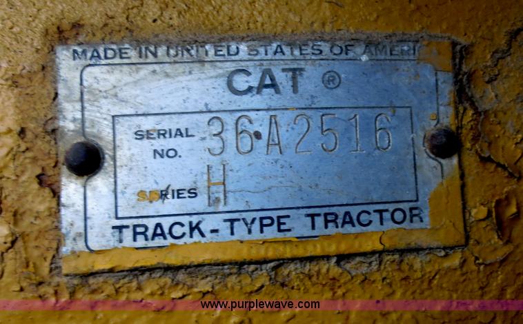 image for item F6654 1960 Caterpillar D8H dozer