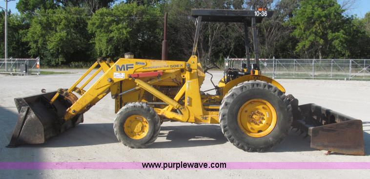 image for item F7106 1994 Massey-Ferguson 50EX Power Shuttle L MFWD tractor