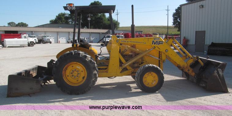 image for item F7106 1994 Massey-Ferguson 50EX Power Shuttle L MFWD tractor