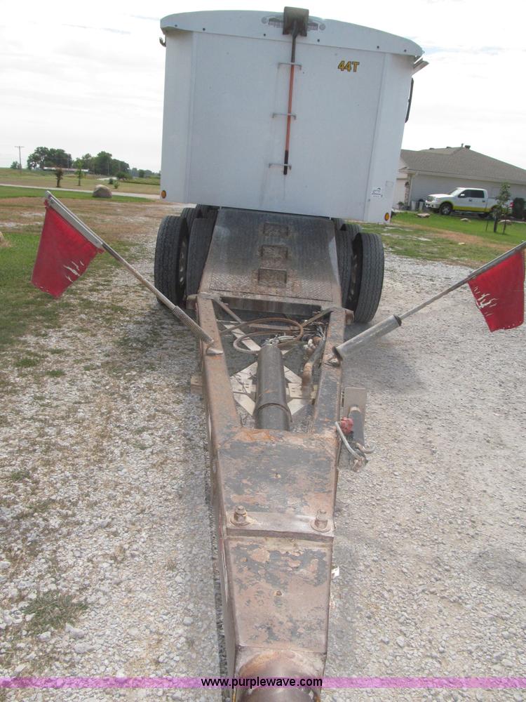 image for item F7112 1999 Cornhusker triple axle 14' pup dump trailer