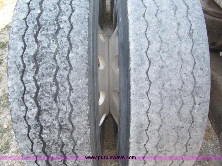 image for item F7112 1999 Cornhusker triple axle 14' pup dump trailer