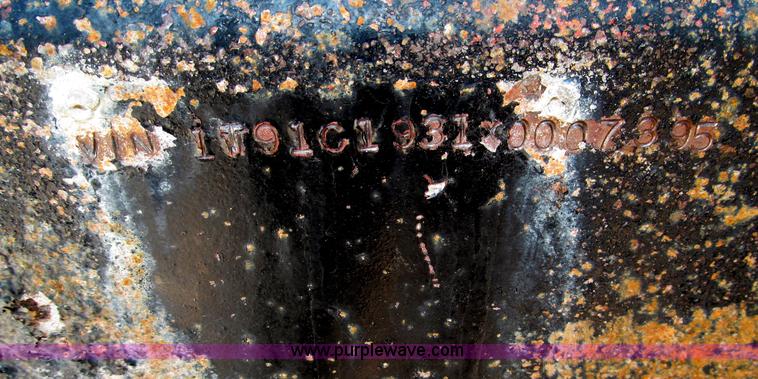 image for item F7112 1999 Cornhusker triple axle 14' pup dump trailer