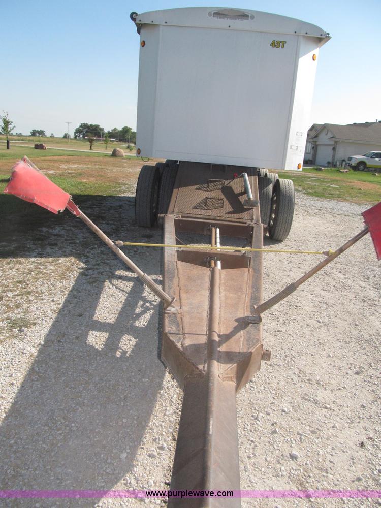 image for item F7114 2003 Cornhusker 800R 16' triple axle aluminum pup dump trailer