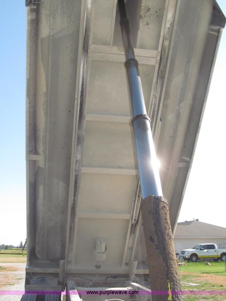 image for item F7114 2003 Cornhusker 800R 16' triple axle aluminum pup dump trailer