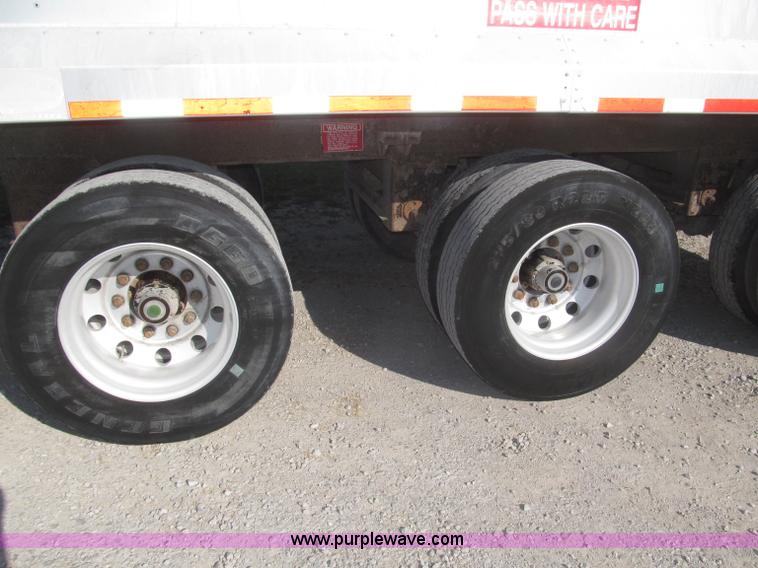 image for item F7114 2003 Cornhusker 800R 16' triple axle aluminum pup dump trailer