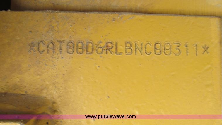 image for item G2084 2004 Caterpillar D6R DS LGP Series II dozer