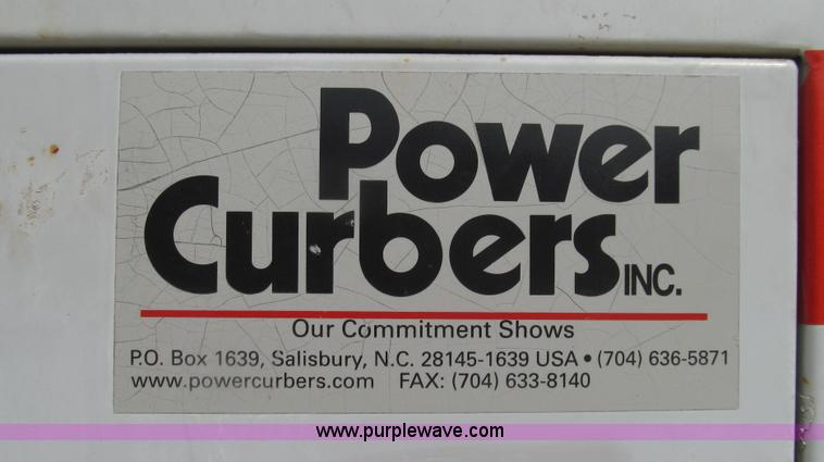 image for item G2086 1990 Power Curbers 5700 curb machine