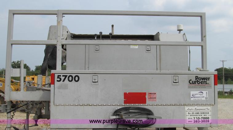 image for item G2086 1990 Power Curbers 5700 curb machine