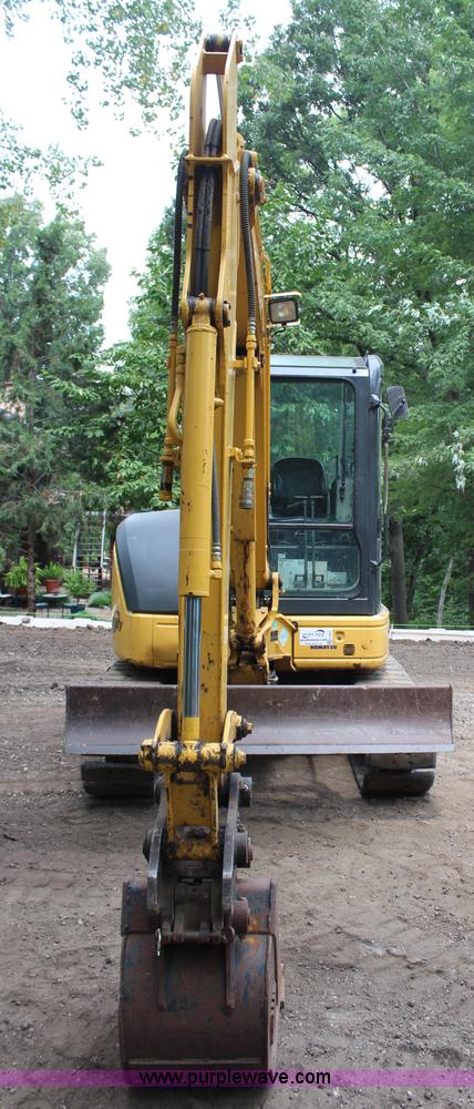 image for item H6607 2007 Komatsu PC40MR-2 mini excavator