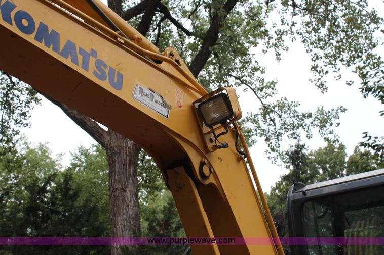 image for item H6607 2007 Komatsu PC40MR-2 mini excavator