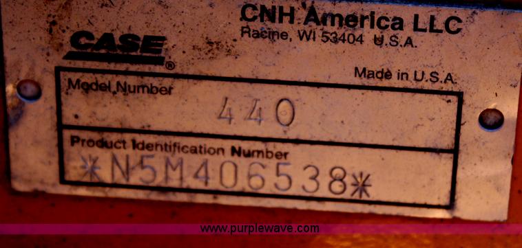 image for item H6683 2005 Case 440 skid steer