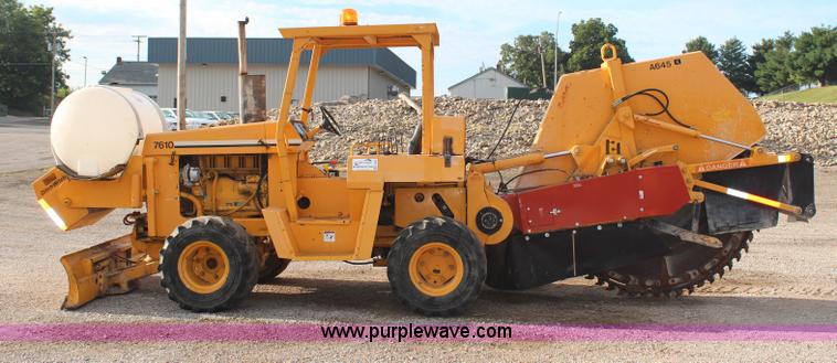 image for item H6688 1996 Ditch Witch 7610DD concrete wheel saw