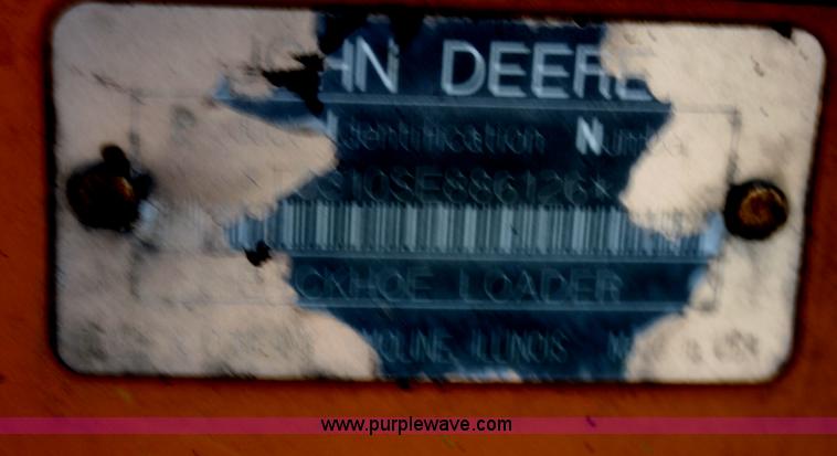 image for item H7359 2000 John Deere 310SE Turbo backhoe