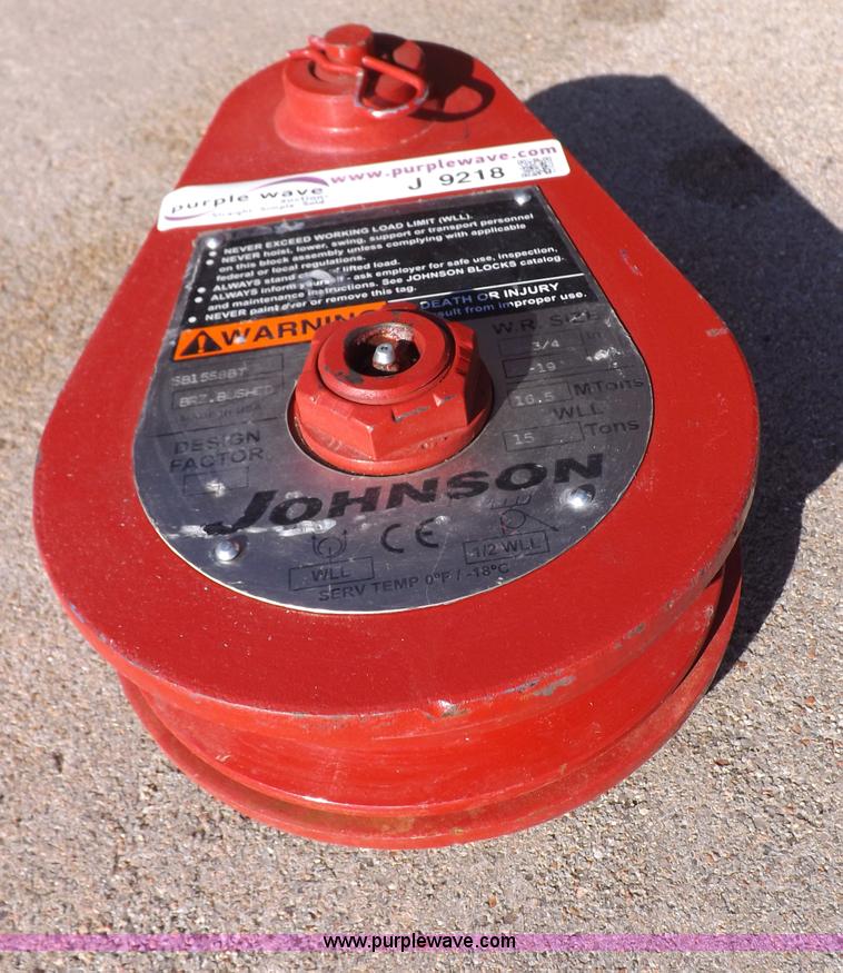 image for item J9218 Gunnebo Johnson block