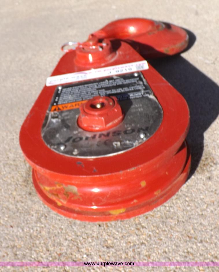 image for item J9219 Gunnebo Johnson block with hook