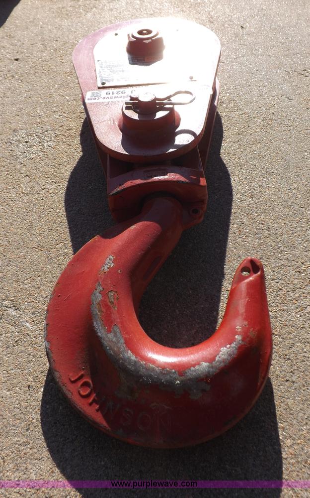 image for item J9219 Gunnebo Johnson block with hook
