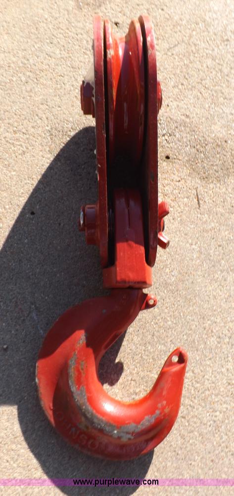 image for item J9219 Gunnebo Johnson block with hook