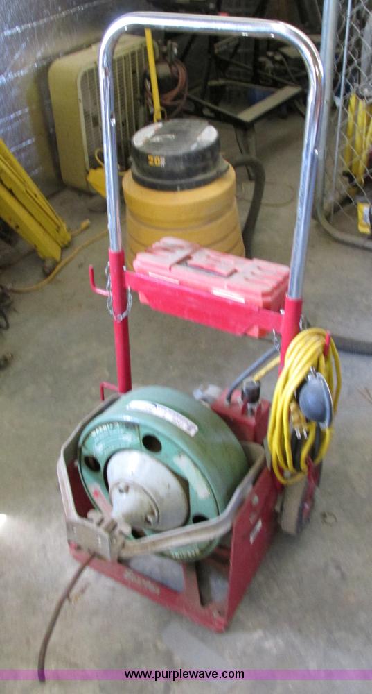 Spartan 100 sewer auger in Lees Summit, MO Item Z9241 sold Purple Wave