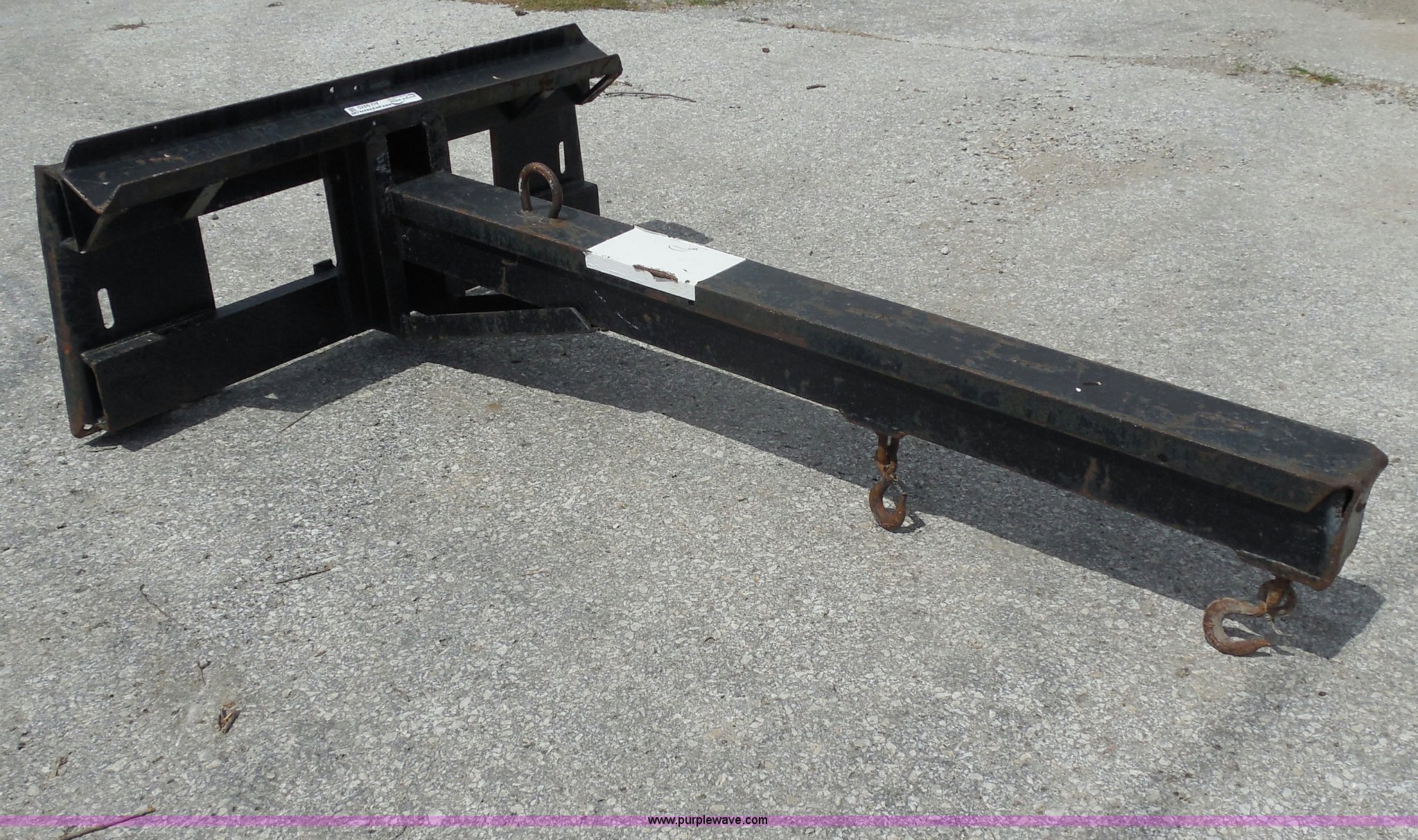 Skid steer boom attachment in Kansas City, KS Item AU9470 sold