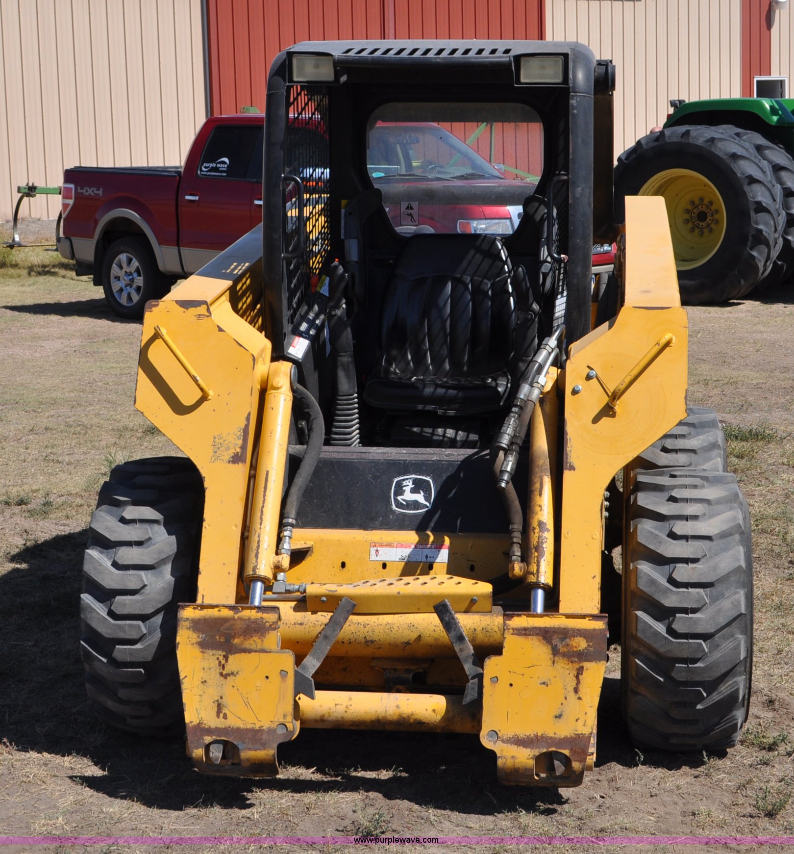 2002 John Deere 260 skid steer in Peetz, CO Item G6159 sold Purple Wave