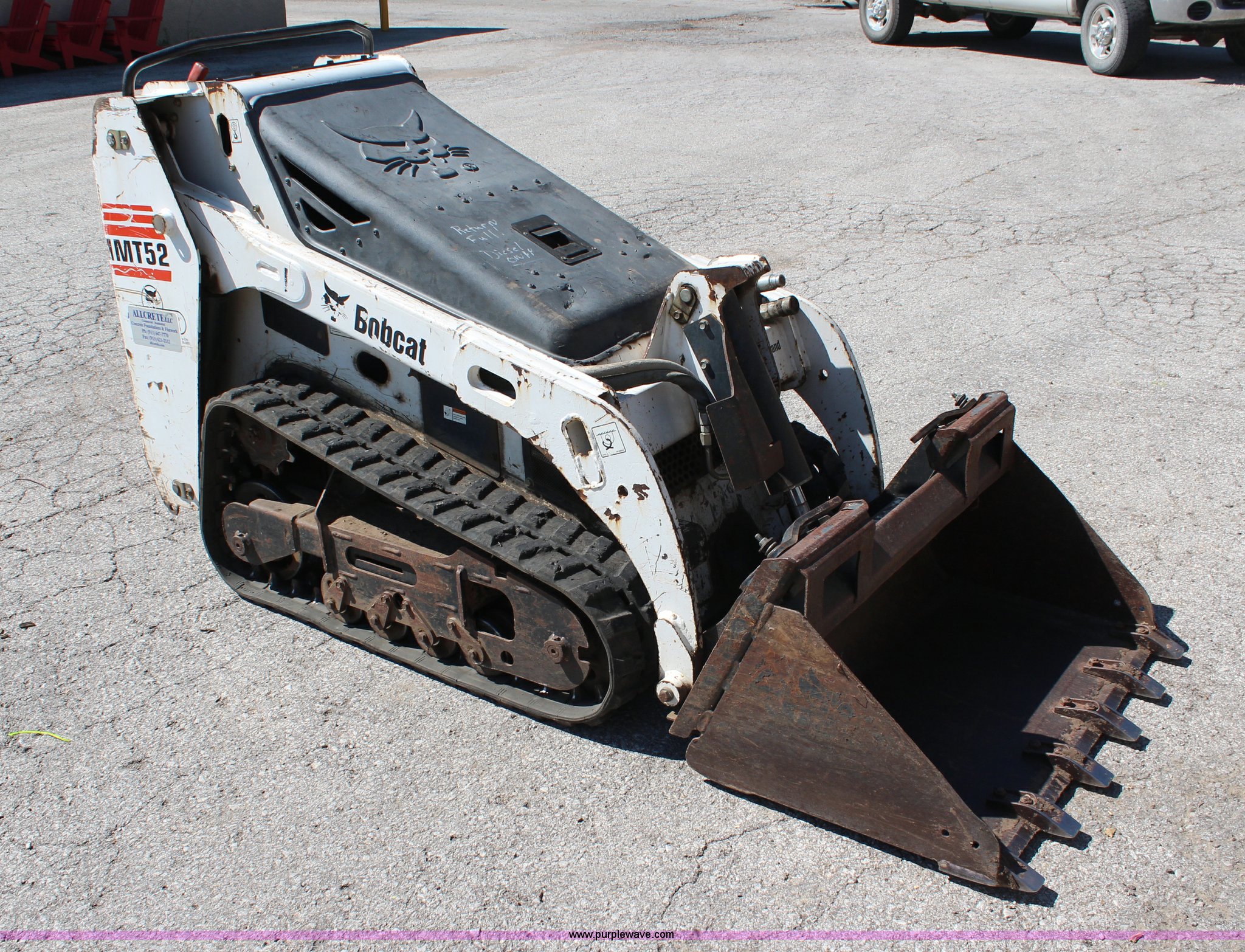 2006 Bobcat MT52 compact track loader in Kansas City, KS Item H6692
