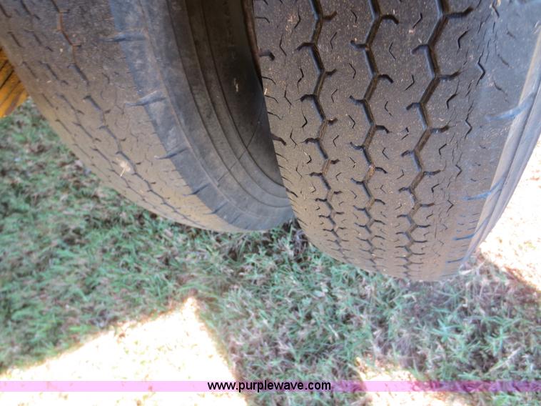 image for item D5949 Shop built 36' pipe/utility trailer