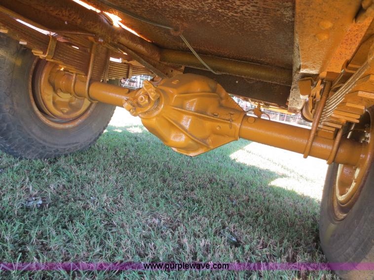 image for item D5949 Shop built 36' pipe/utility trailer