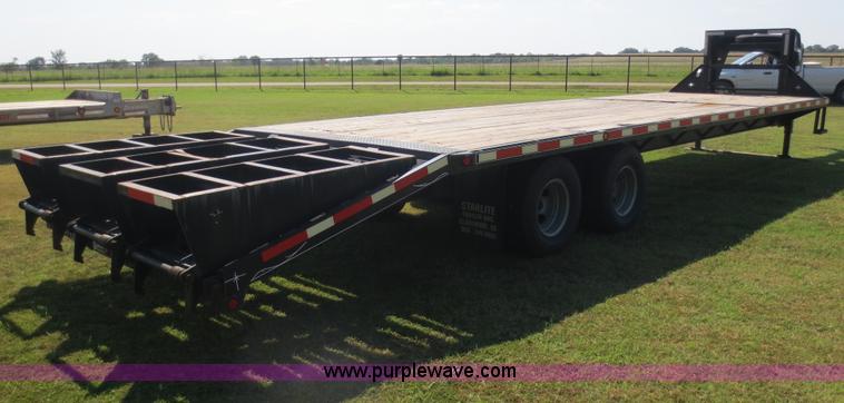 image for item D5951 2009 Starlite TDGNDV gooseneck trailer