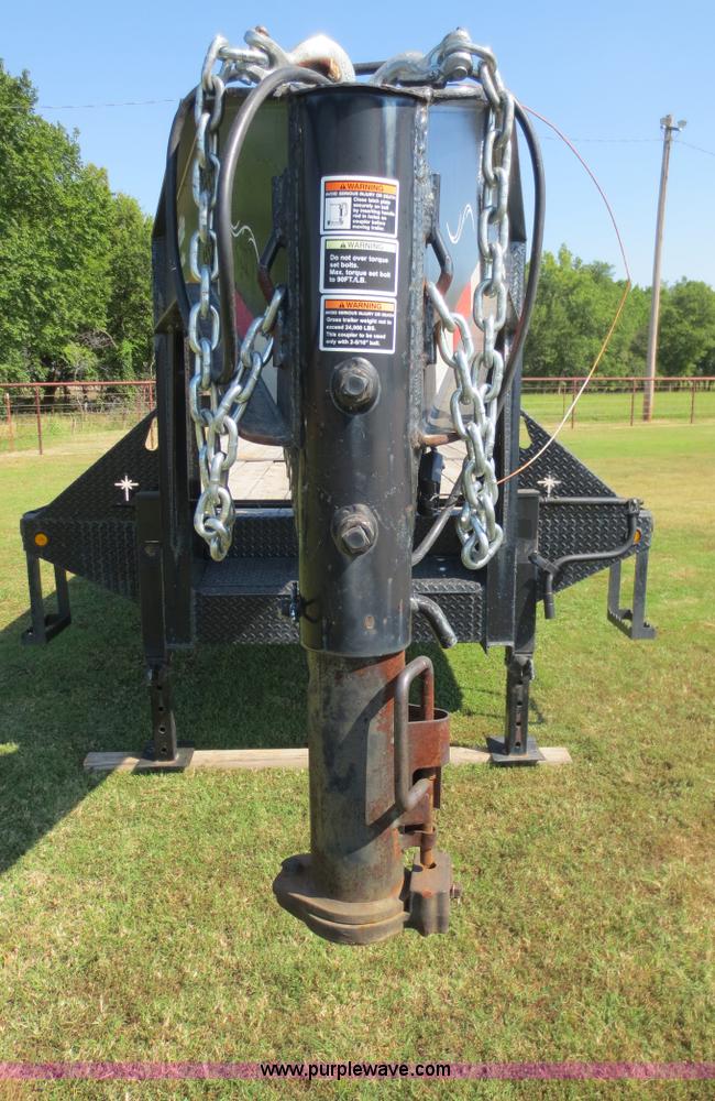 image for item D5951 2009 Starlite TDGNDV gooseneck trailer