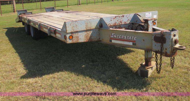 image for item D5952 1996 Interstate 18DT equipment trailer