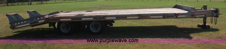 image for item D5952 1996 Interstate 18DT equipment trailer